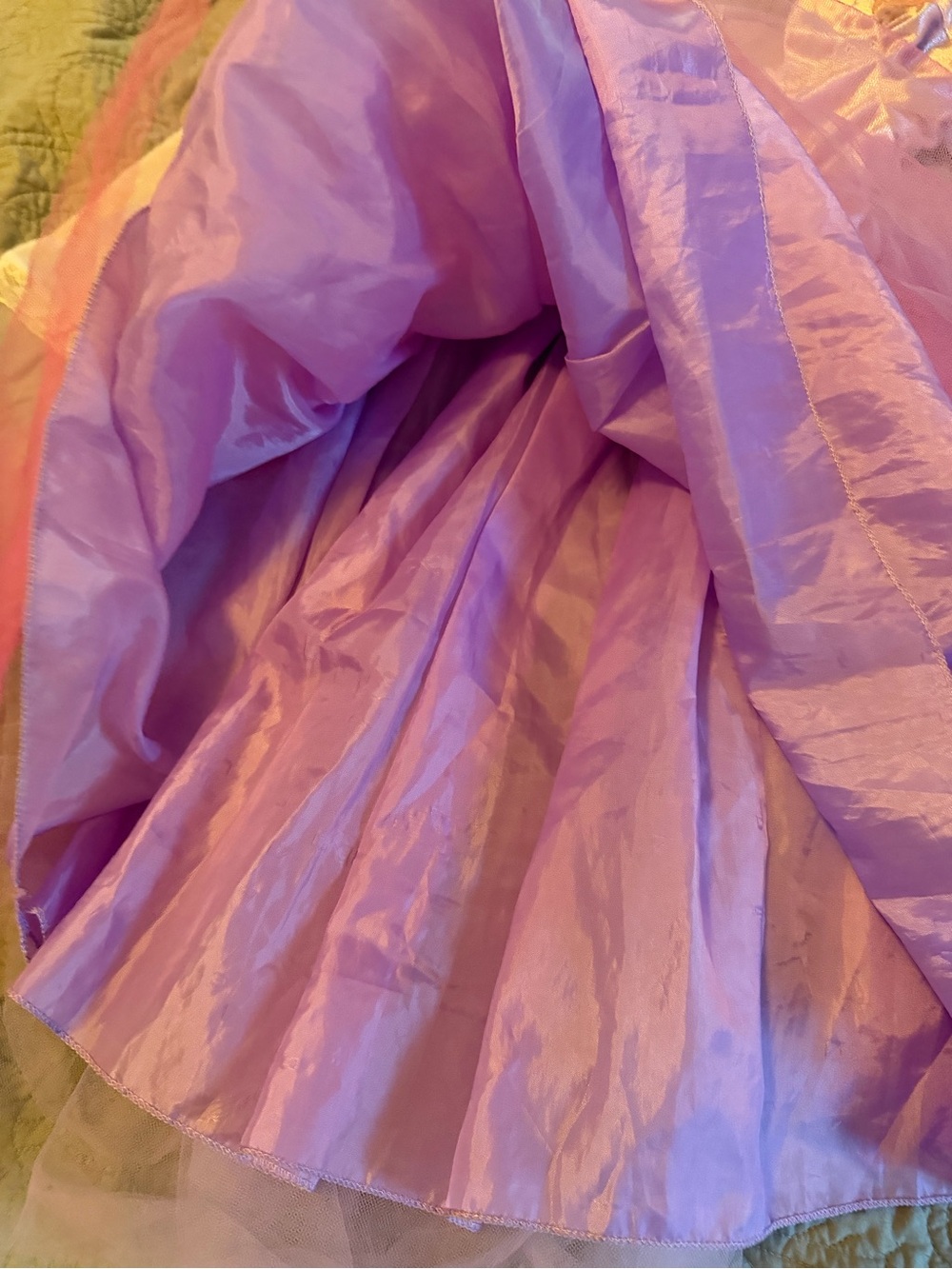 Purple Princess Tulle Cinderella-like Dress Costume - Kids - Picture 8 of 9